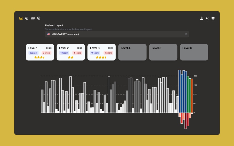 #4. Touch Typer (macOS) 由: Robert Koch
