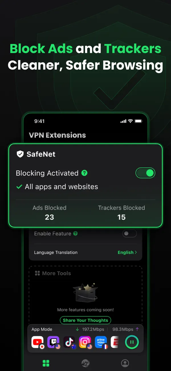 #2. SafeShell VPN: Fast & Secure (iOS) Von: GearUP Portal PTE. LTD.