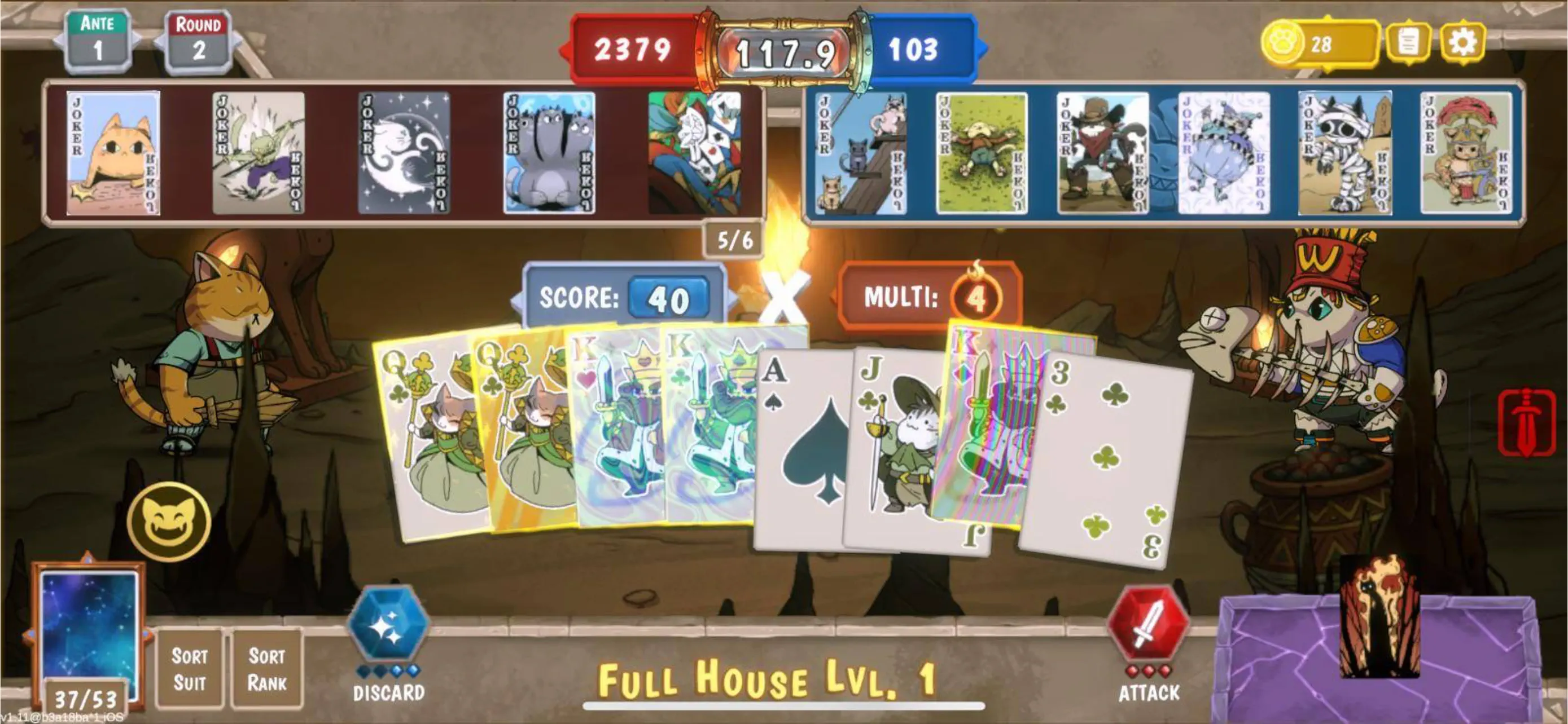 #9. Pawker (iOS) بواسطة: OH BABY GAMES