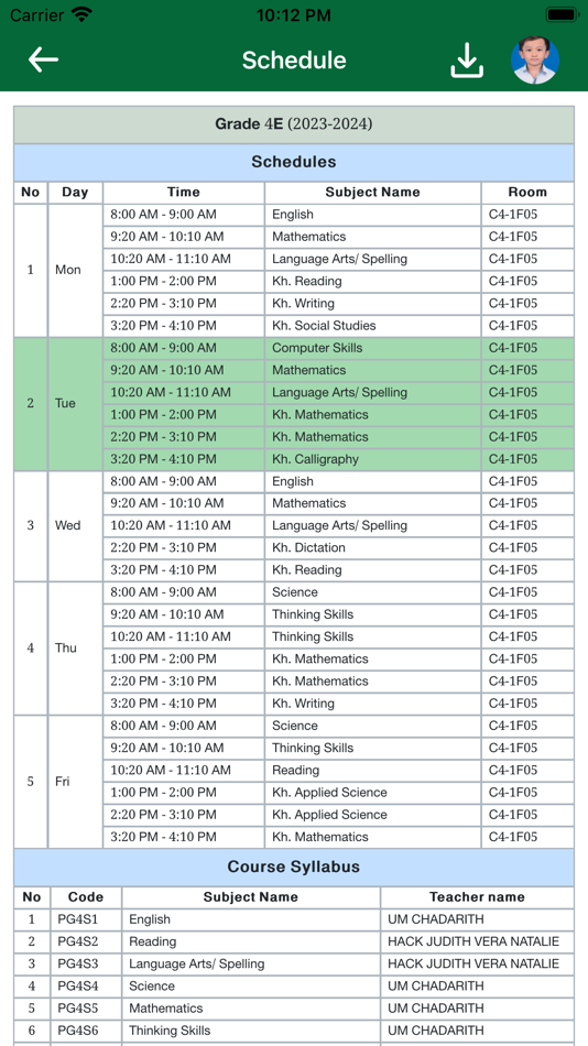 #5. MISPP Student Portal (iOS) 由: khemra ly
