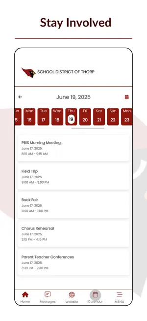 School District of Thorp screenshot 2