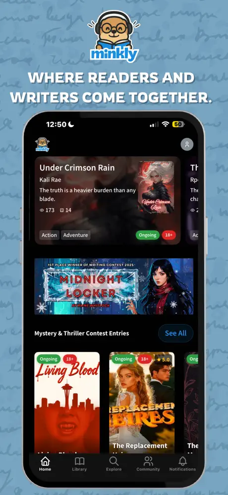 Minkly screenshot 2