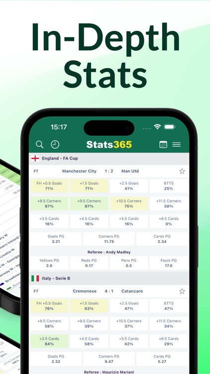 Stats 365 Soccer Live Scores