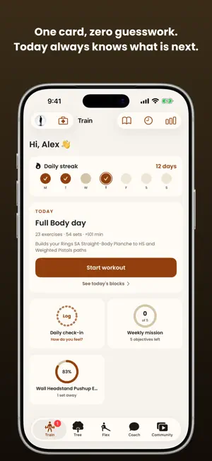BodyTree: Calisthenics screenshot 3