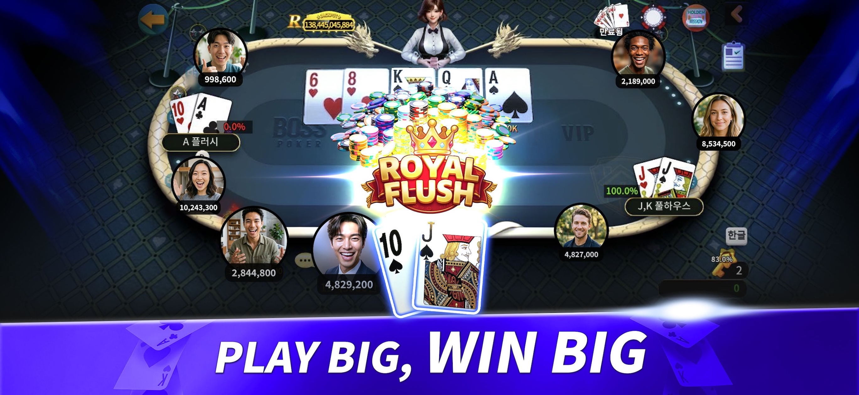 Boss Poker-Casino Slots Games