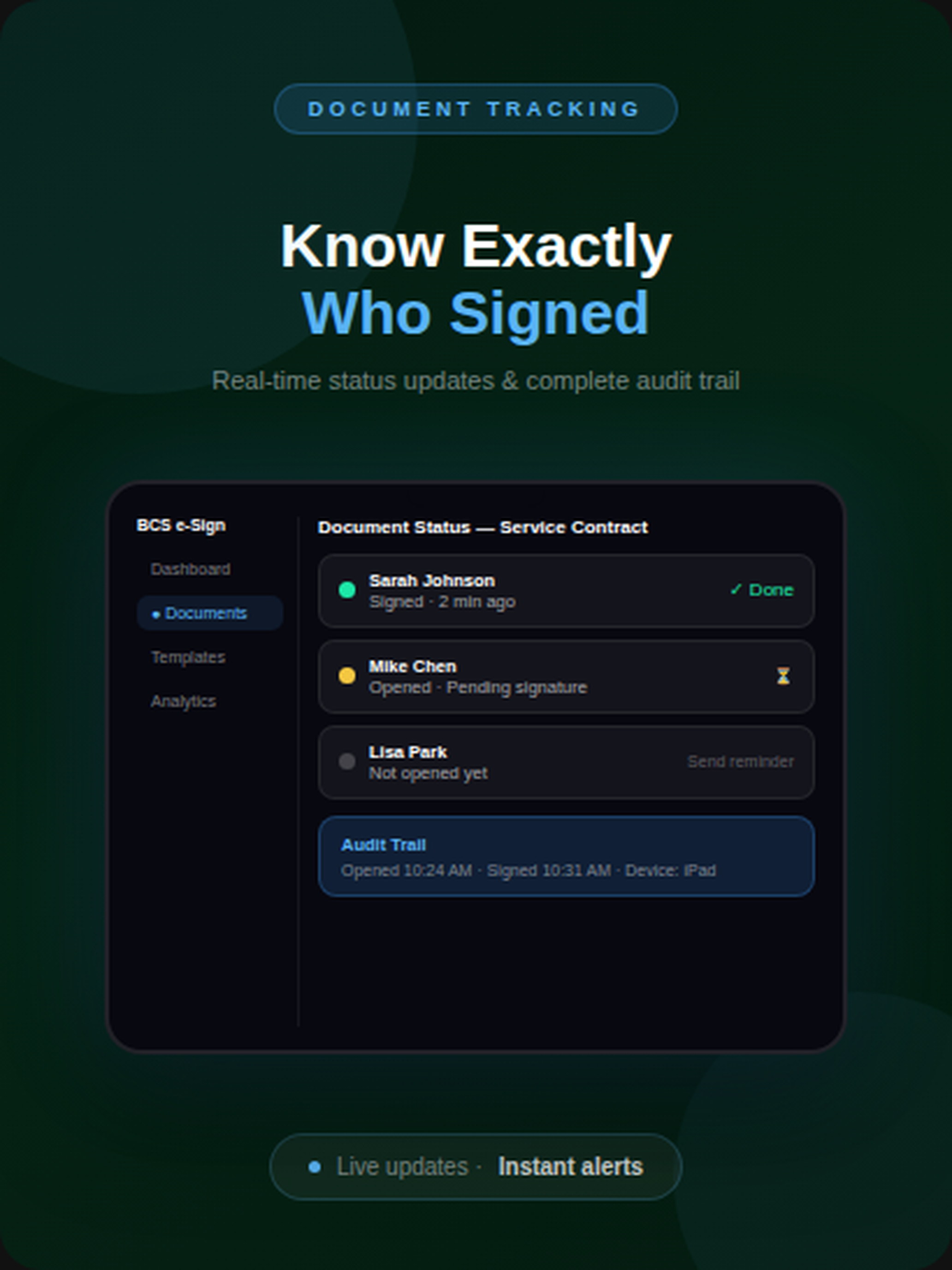 BCS e-Sign screenshot 12