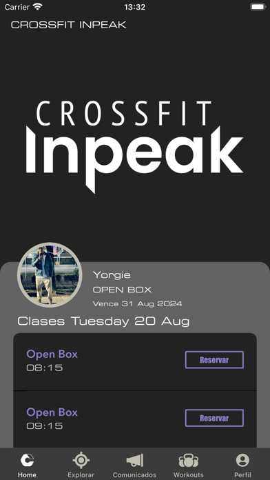 Inpeak CrossFit Screenshot