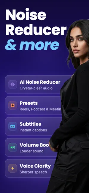 Audio Cleaner: Podcast Denoise screenshot 2