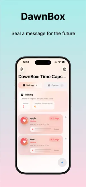 DawnBox: Time Capsule screenshot 2