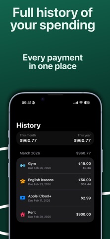 Duly: Subscription Tracker Screenshot 5 of 7