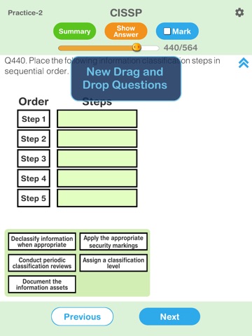 CISSP Certification Prep 2025 iPad screenshot