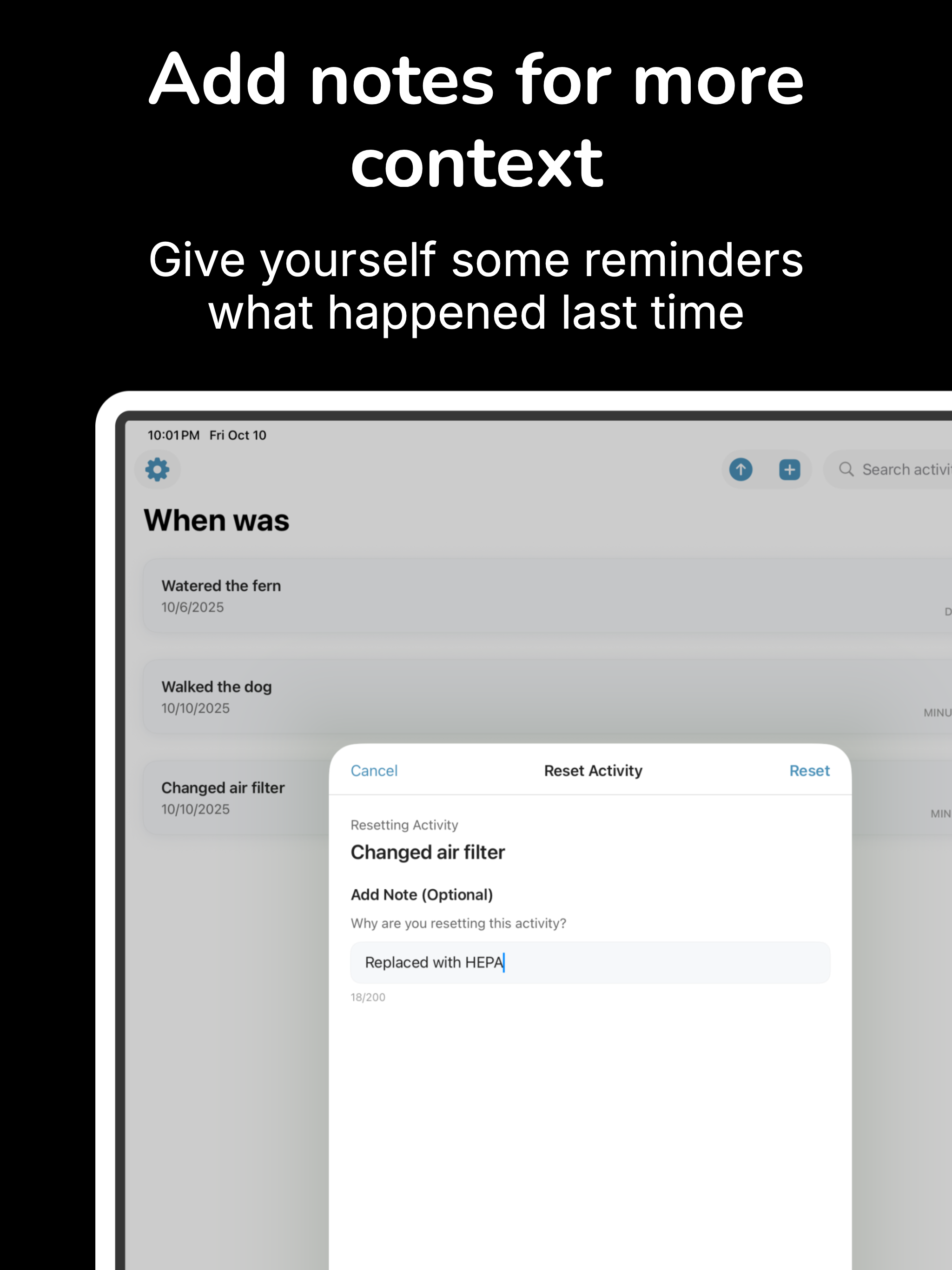 WhenWas screenshot 11