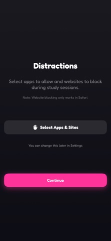 studysesh iPhone screenshot