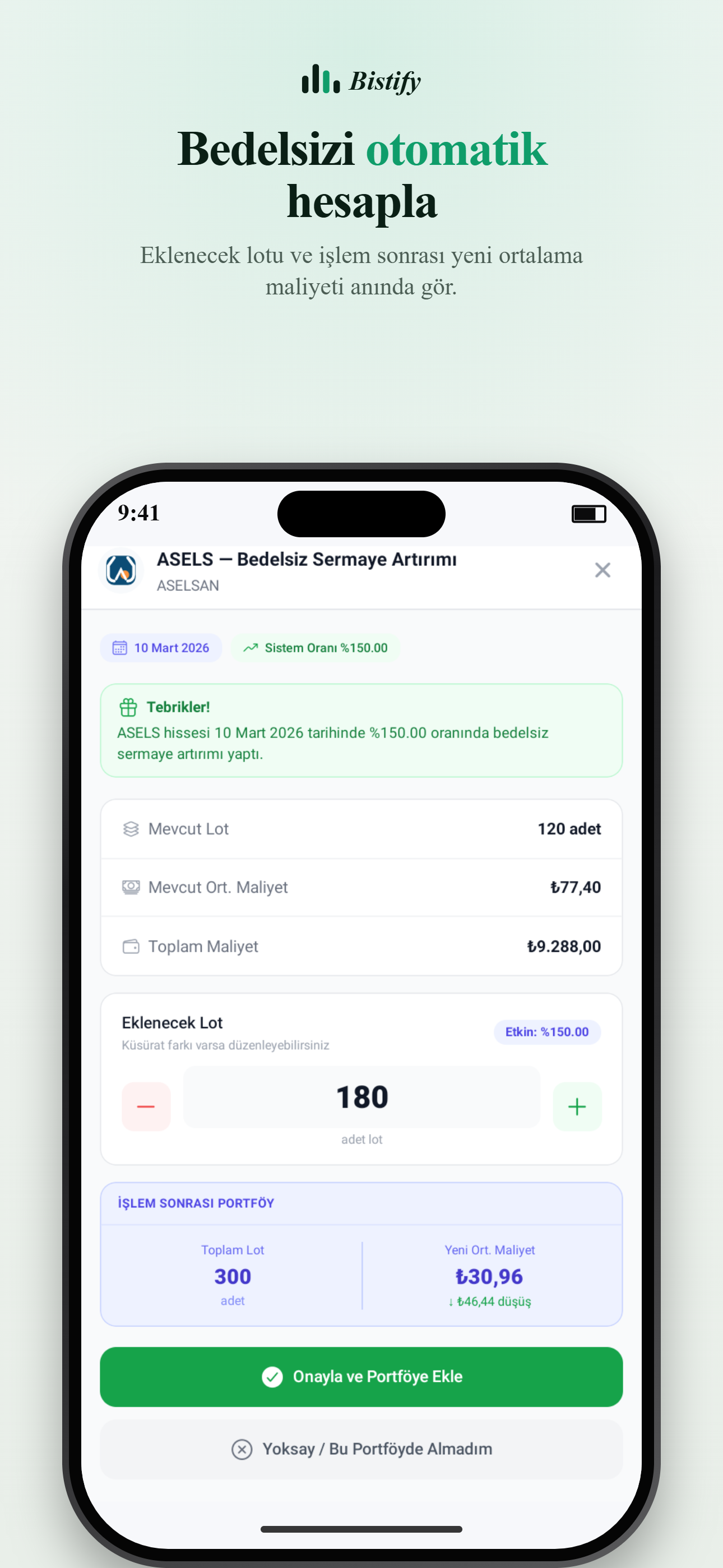 Bistify - BIST Portföy Takibi