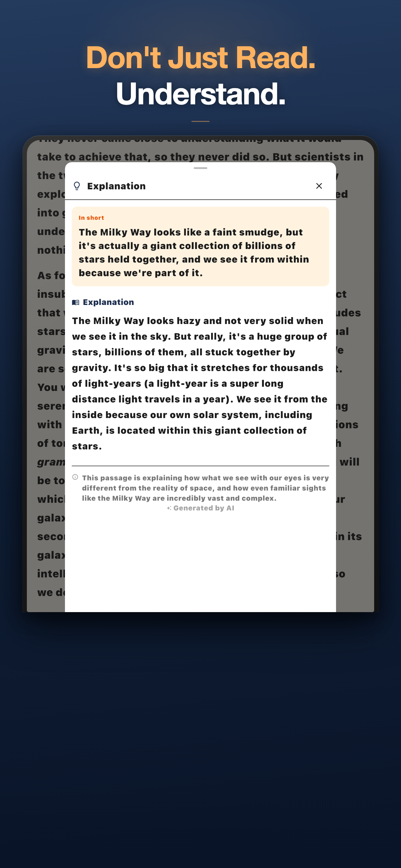 Clarify — AI eBook Reader screenshot 3