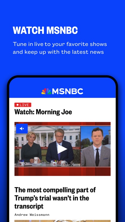 MSNBC: Watch Live & Analysis