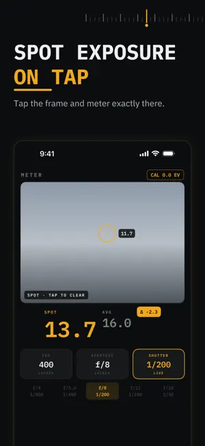 Candela: Light Meter & Log screenshot 2