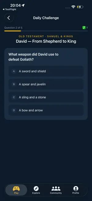 BIBL: Bible Trivia Card Game screenshot 3