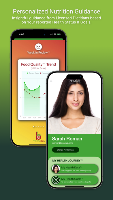HealthyBites HealthyLife™ iPhone screenshot