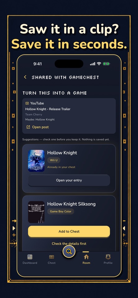 GameChest – Game Tracker screenshot 1