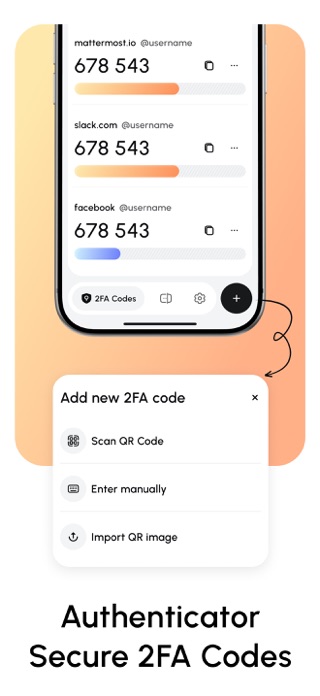 Authenticator: 2FA Auth & MFA Screenshot 1 of 4