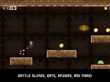 Cave Runner 2D iPad screenshot