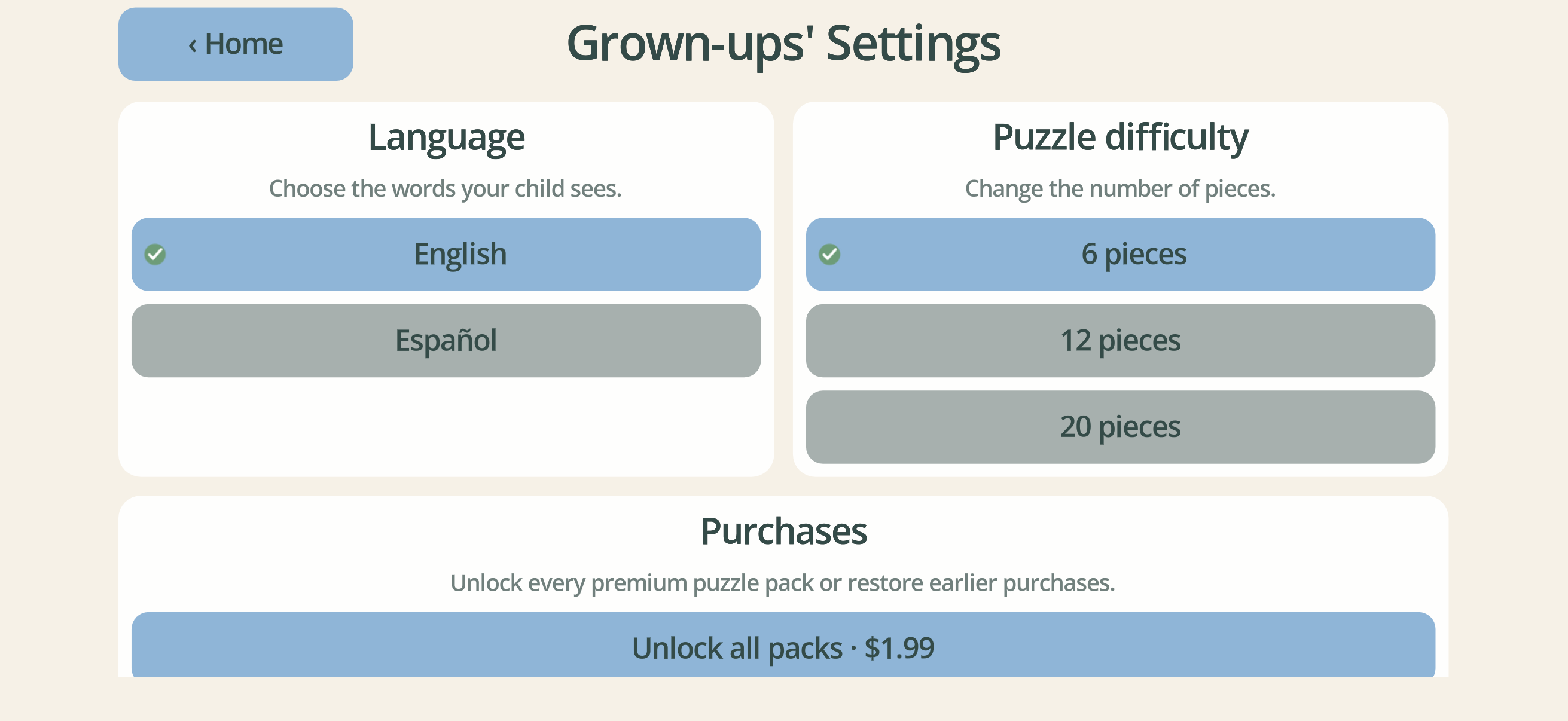 My Bible Puzzles screenshot 4