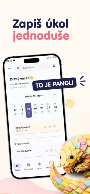 Pangli – Plánovač úkolů screenshot 1