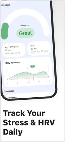Mood Tracker - Stress Monitor iPhone screenshot