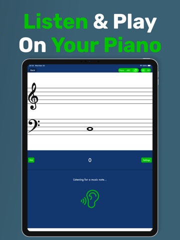 NoteRacer: Piano Sight-Reading iPad screenshot