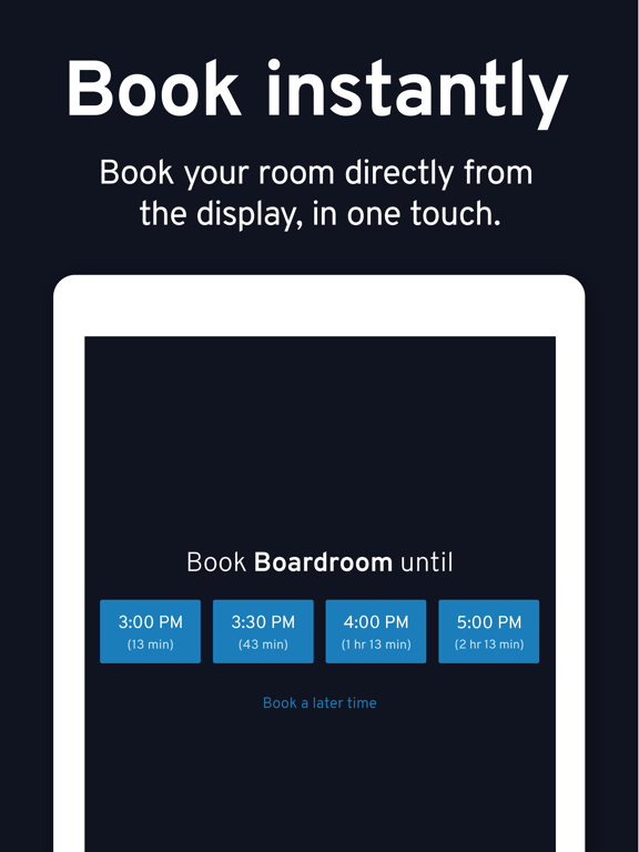 Screenshot #6 pour Dash - meeting room display