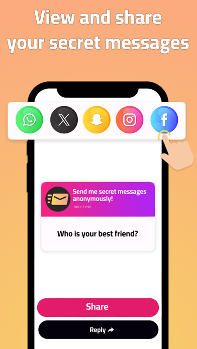 TwetLink - anonymous messages Screenshot
