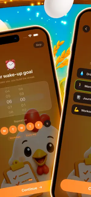 EarlyBird Habits iPhone screenshot 3