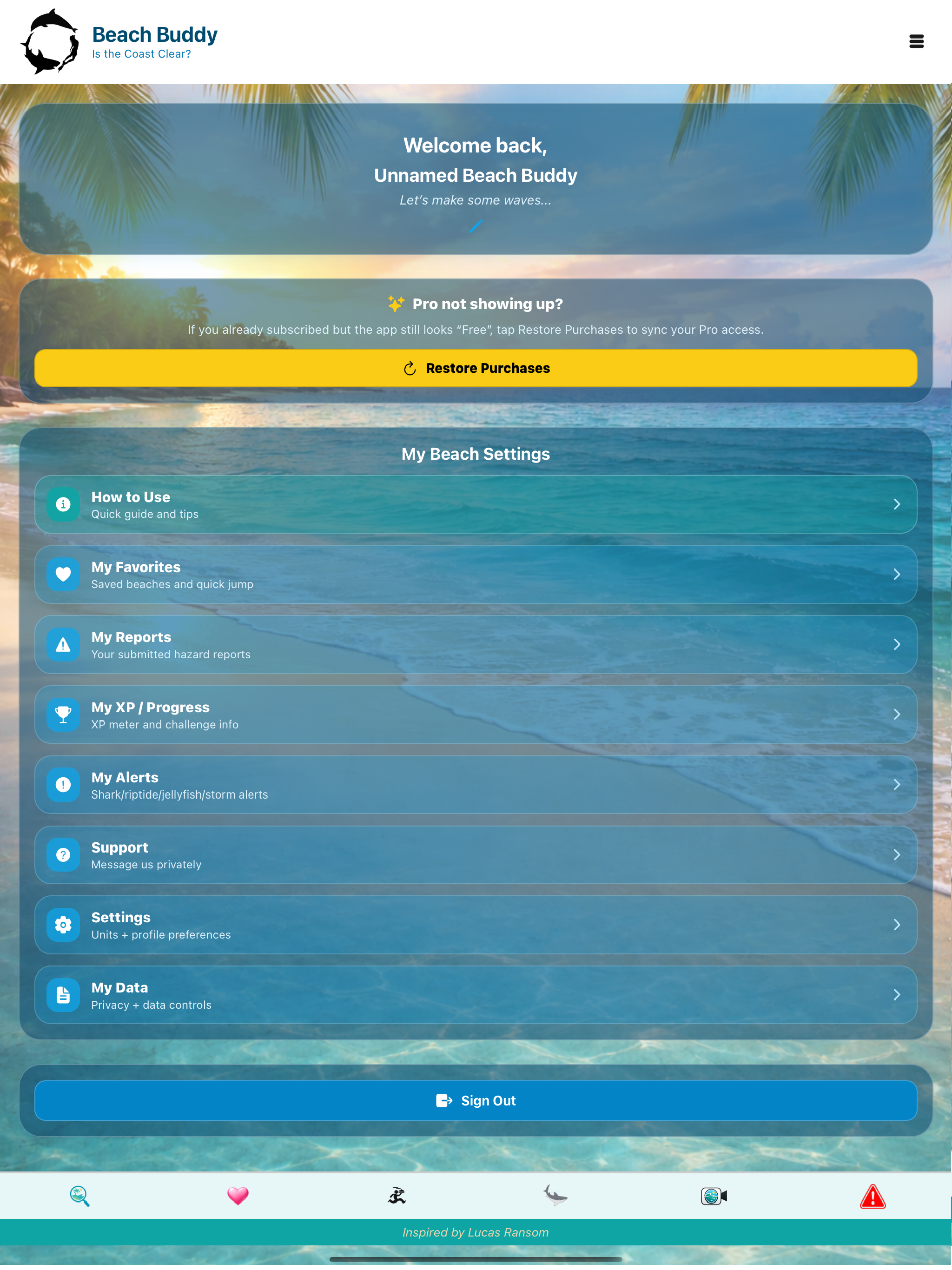 Beach Buddy App screenshot 14