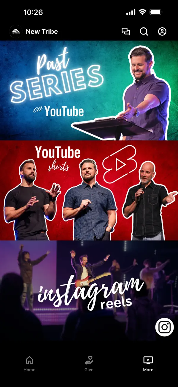 Screenshot #2 pour New Tribe Church