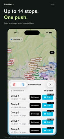NaviBatch Route Planner Screenshot 3 of 6