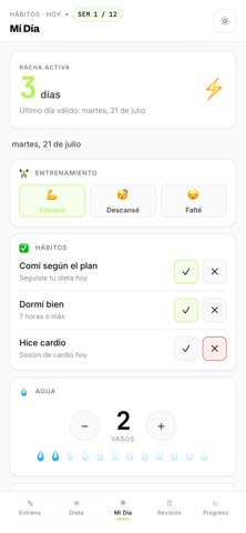 MyPump iPhone screenshot