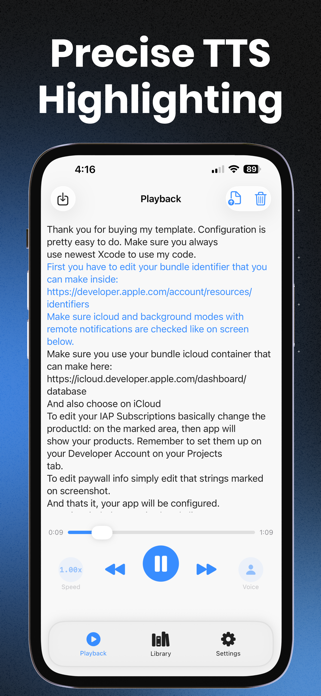 SonicScript: Text to Speech Screenshot 8 of 10