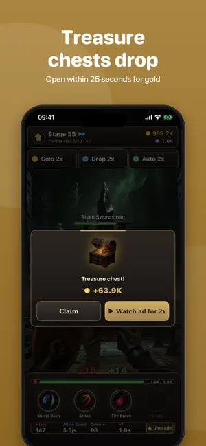 IdleCrawler: Idle Dungeon RPG screenshot 3