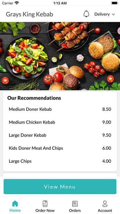 Grays King Kebab Screenshot