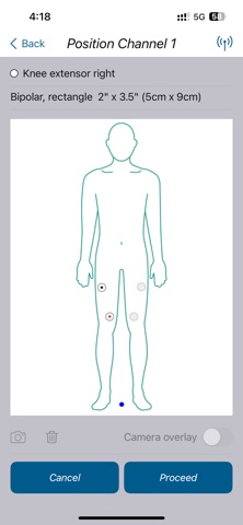 Stim2Go iPhone screenshot