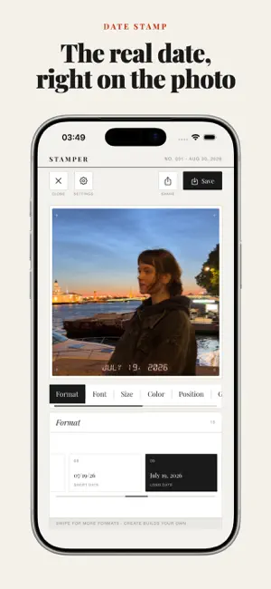 Timestamp Photo Stamper screenshot 1