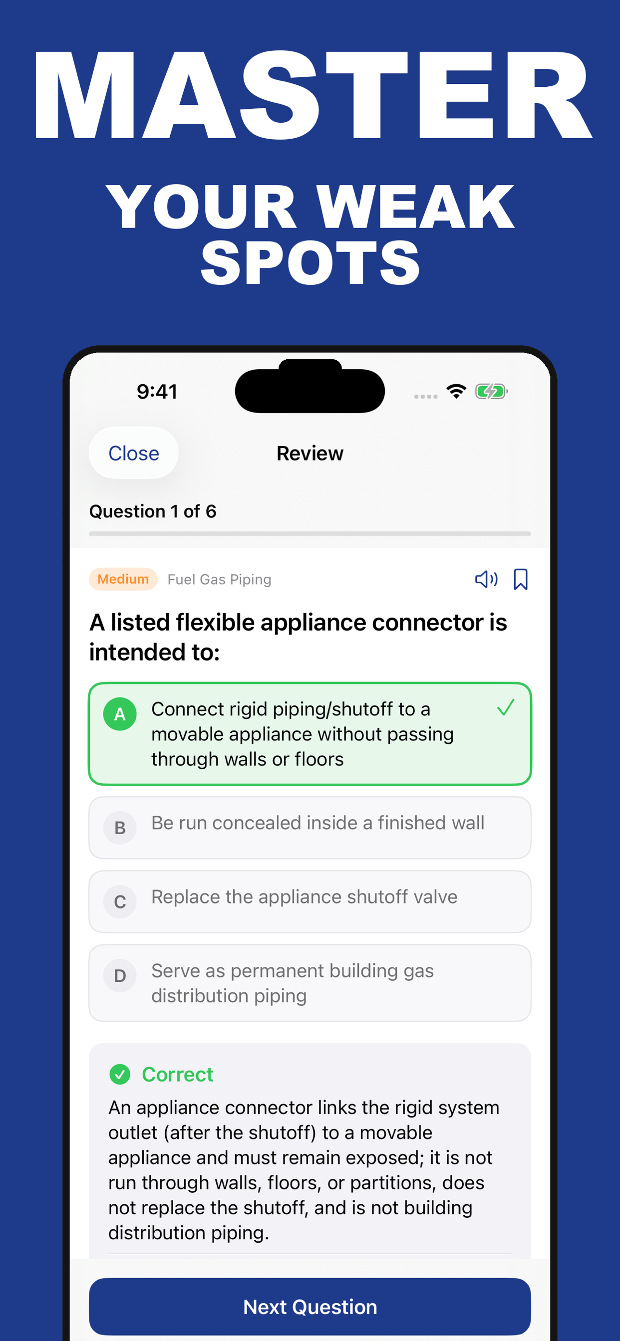 Plumbing Exam Prep 2026 screenshot 5