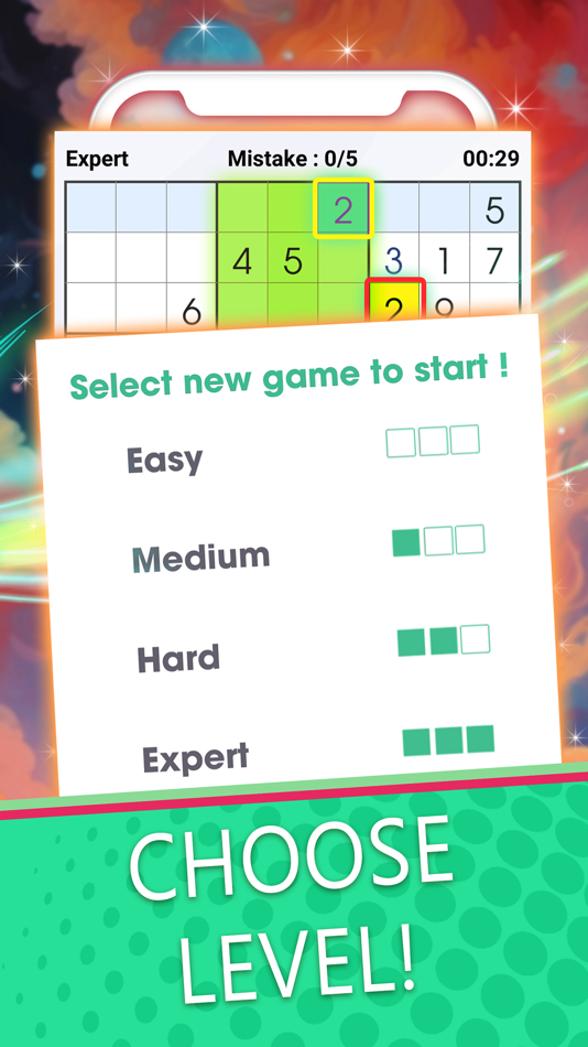 #2. Sudoku Classic: Brain Puzzle (iOS) 由: Smit Sabhadiya