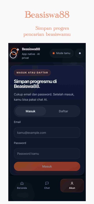 Beasiswa88 Screenshot 2 of 3