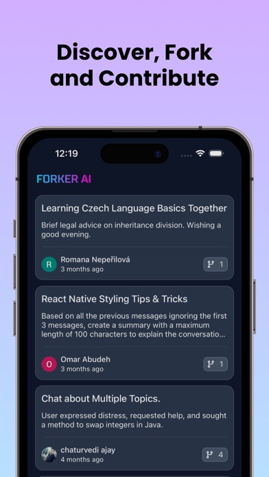 ForkerAI Screenshot