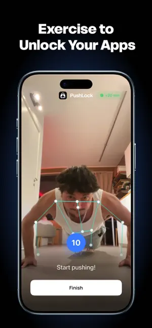 PushLock: Screen Time Control iPhone screenshot 2
