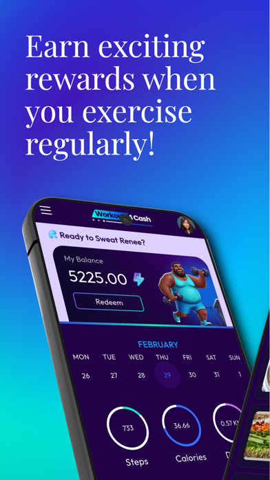 Screenshot #2 pour Workout 4 Cash