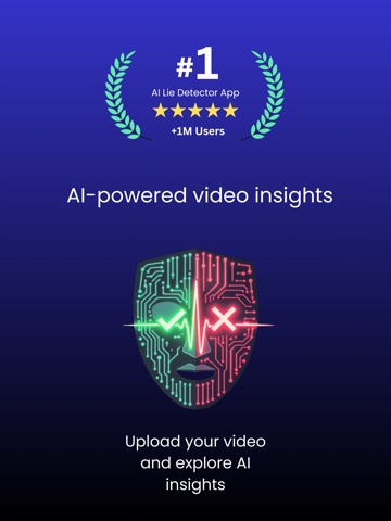 LieScope : AI Lie Detector iPad screenshot