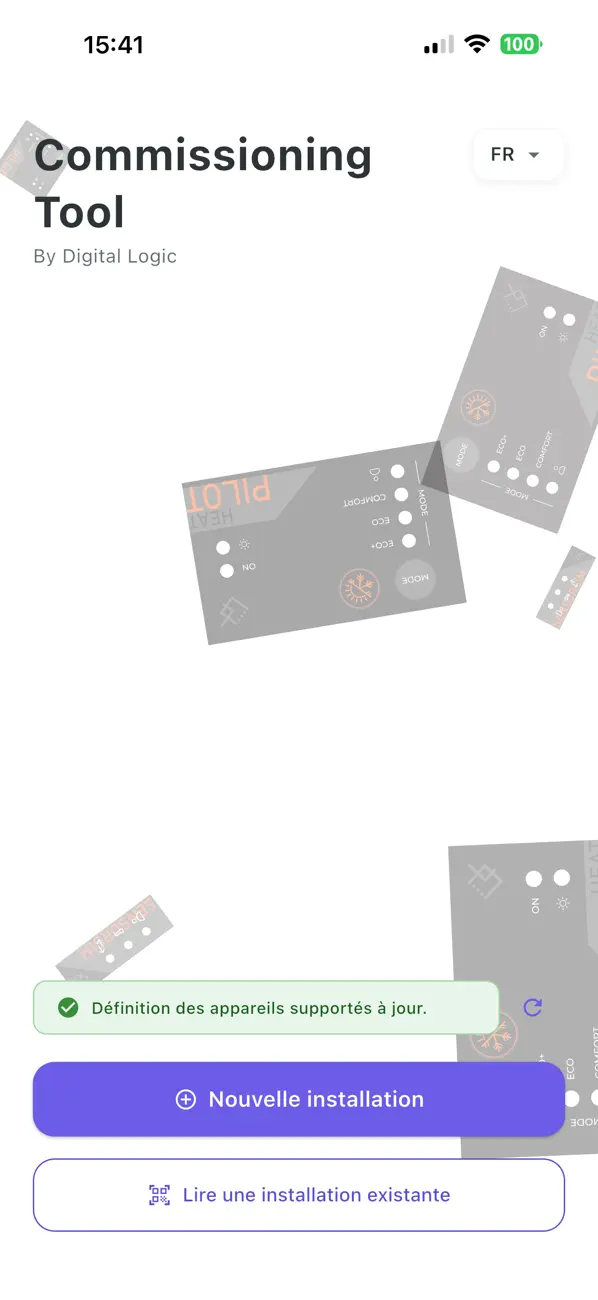 Screenshot #1 pour Energy Logic Commissioning